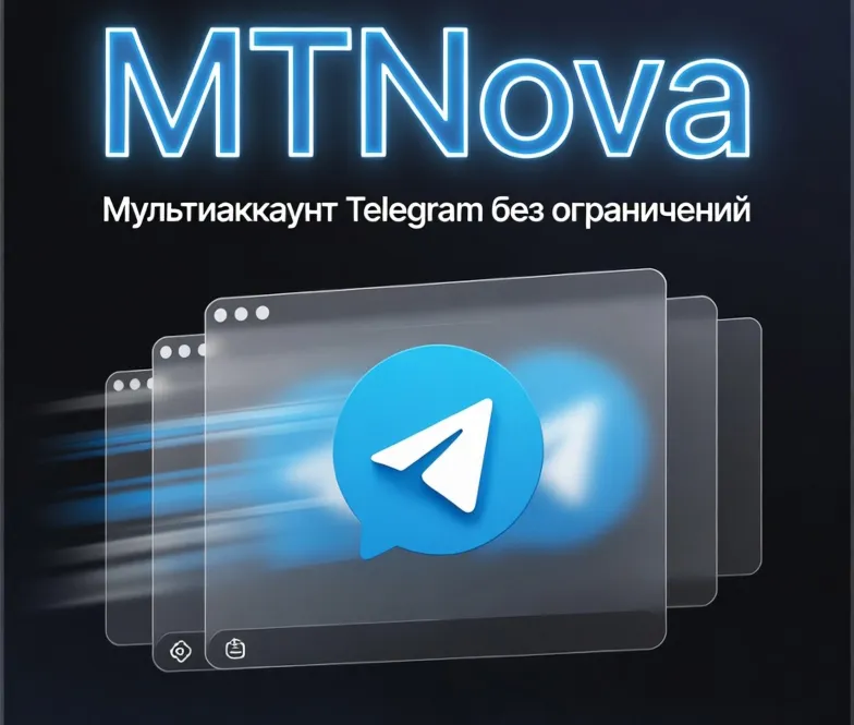 MTNova — Менеджер для неограниченного числа Telegram-аккаунтов с TData и поиском
