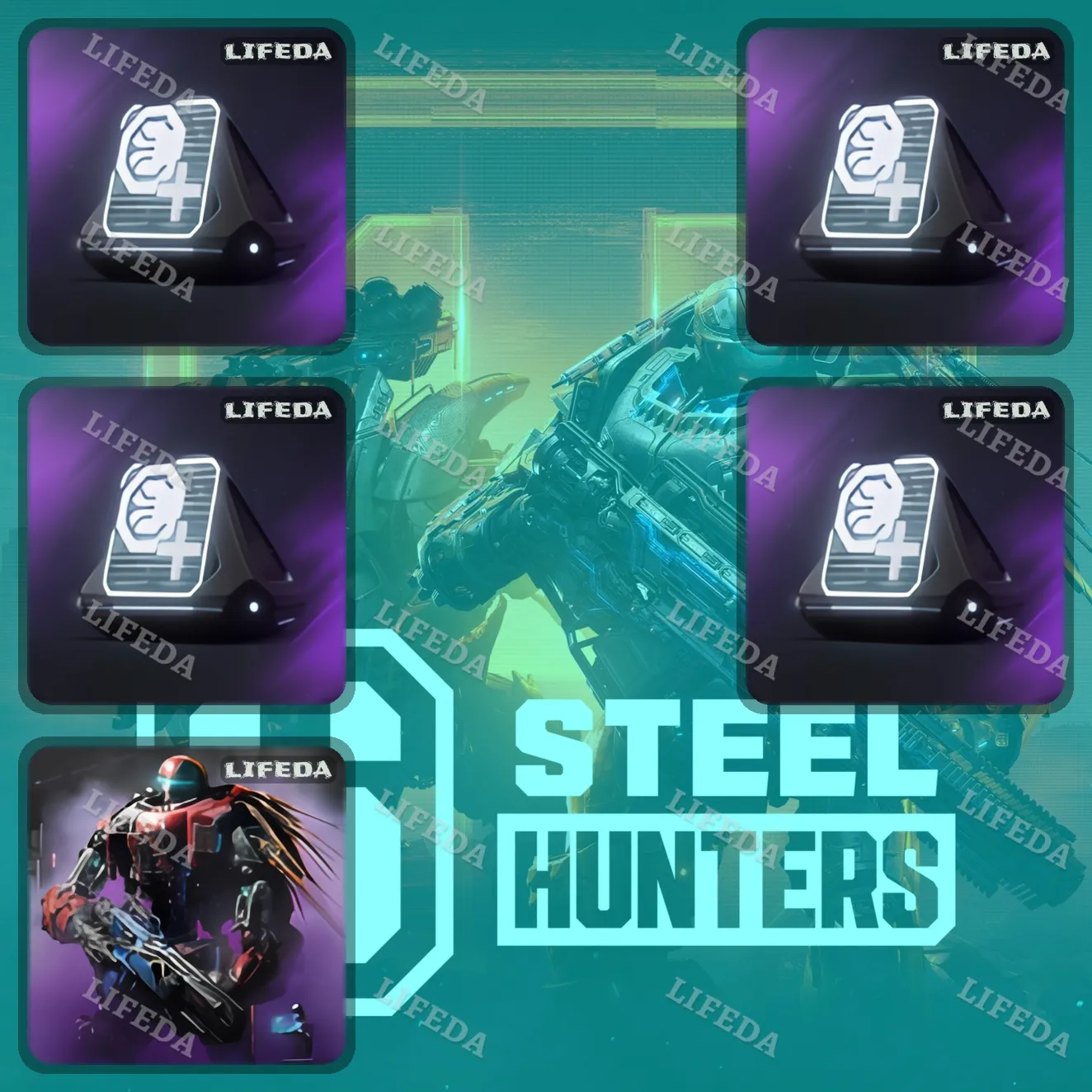 Steel Hunters ⚙️【ТВИЧ ДРОПЫ / ДРОПСЫ】🔩5+ НАГРАД • СКИНЫ • ПРЕДМЕТЫ