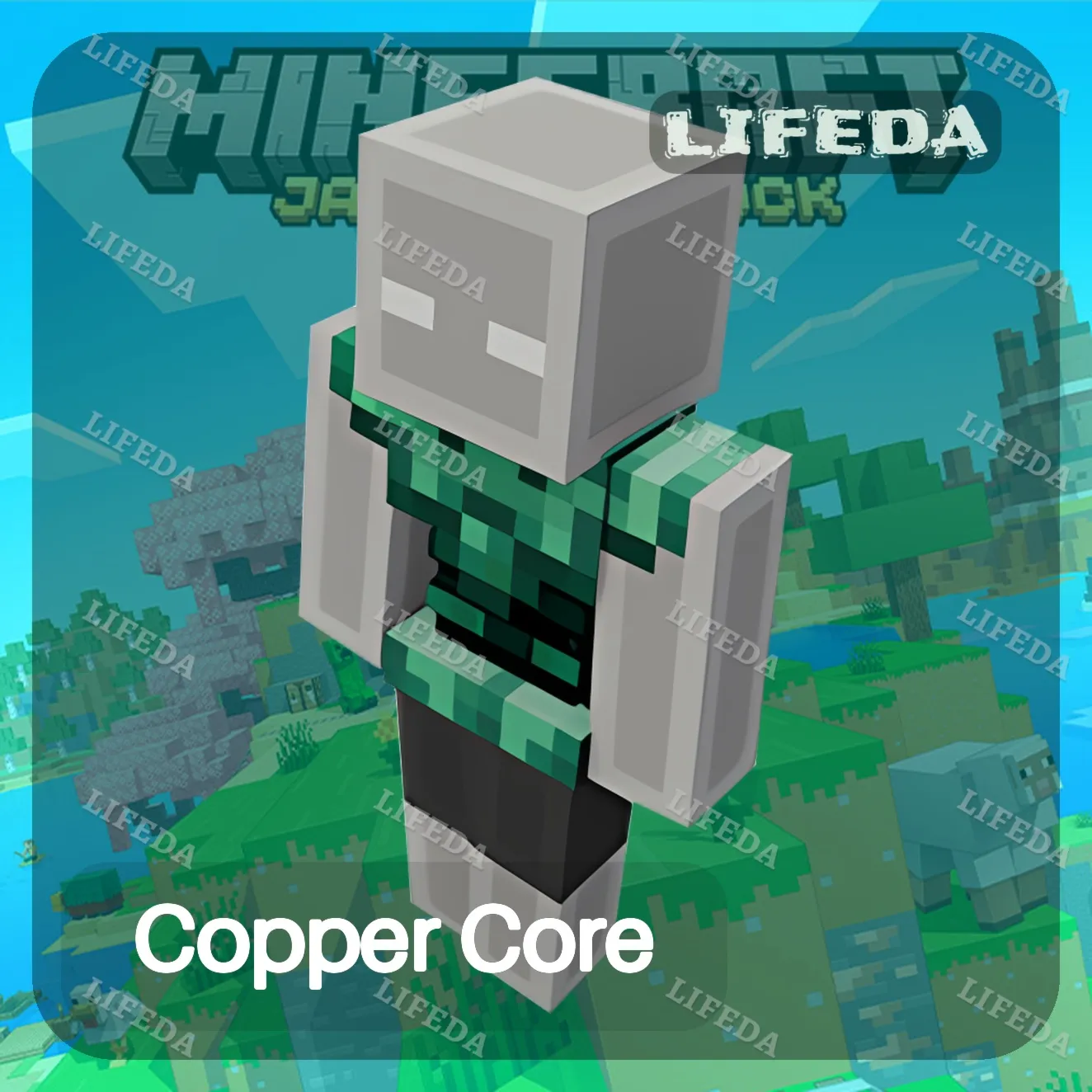 МАЙНКРАФТ 🪓【Copper Core】🏗️СКИН • ТВИЧ ДРОПЫ / ДРОПСЫ • JAVA &amp; BEDROCK•GLOBAL
