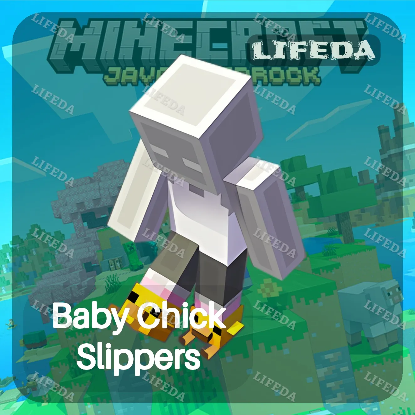 МАЙНКРАФТ 🪓【Baby Chick Slippers】🏠СКИН • ТВИЧ ДРОПЫ / ДРОПСЫ • JAVA &amp; BEDROCK•GLOBAL