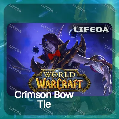 World of Warcraft: Midnight 🎀【Crimson Bow Tie】🎀РЕДКИЙ, УНИКА