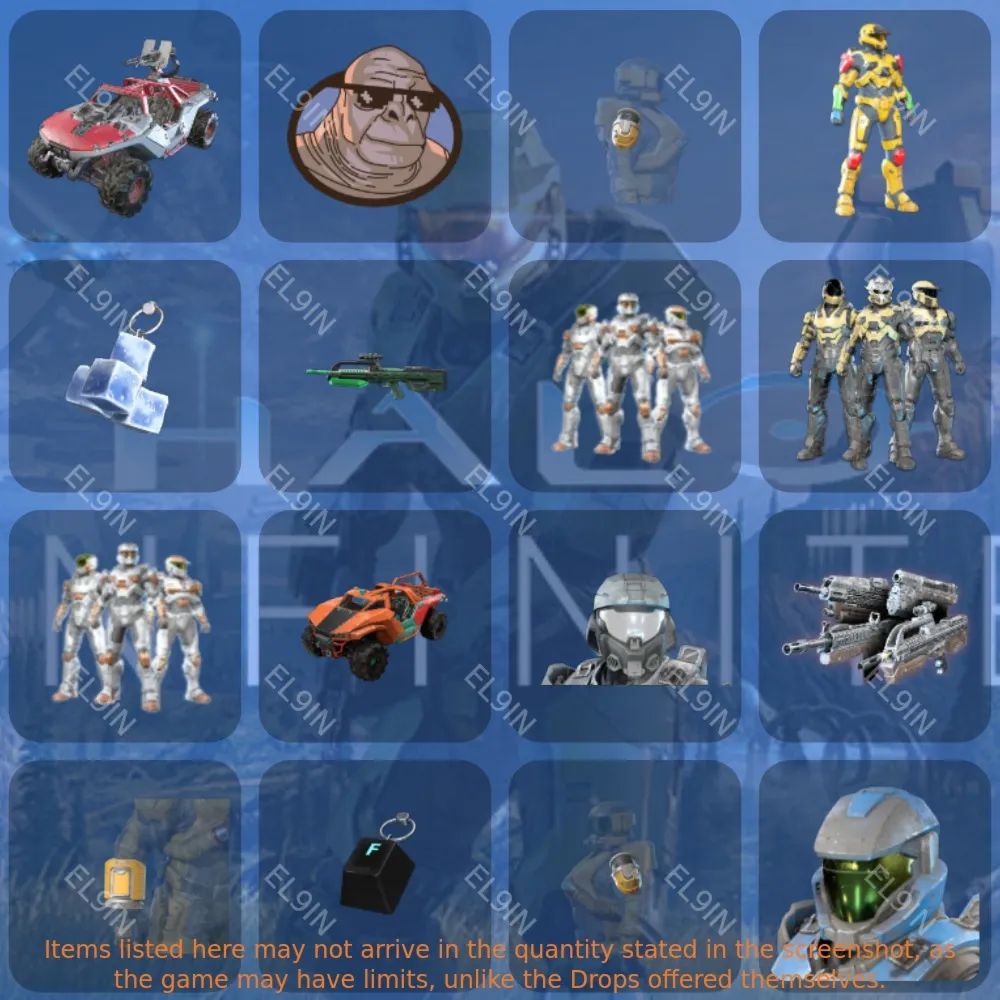 🥇Halo Infinite🌟Твич Дропсы🚀16 предметов + 🎁