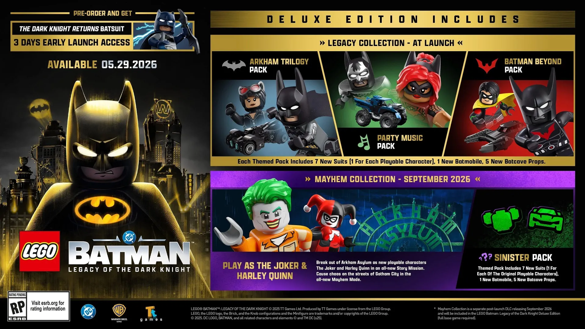 LEGO Batman: Legacy of the Dark Knight DELUXE + Все DLC