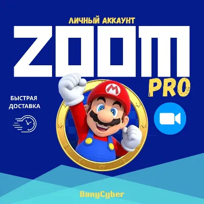 Подписка Zoom Workplace Pro на 1-12 месяцев