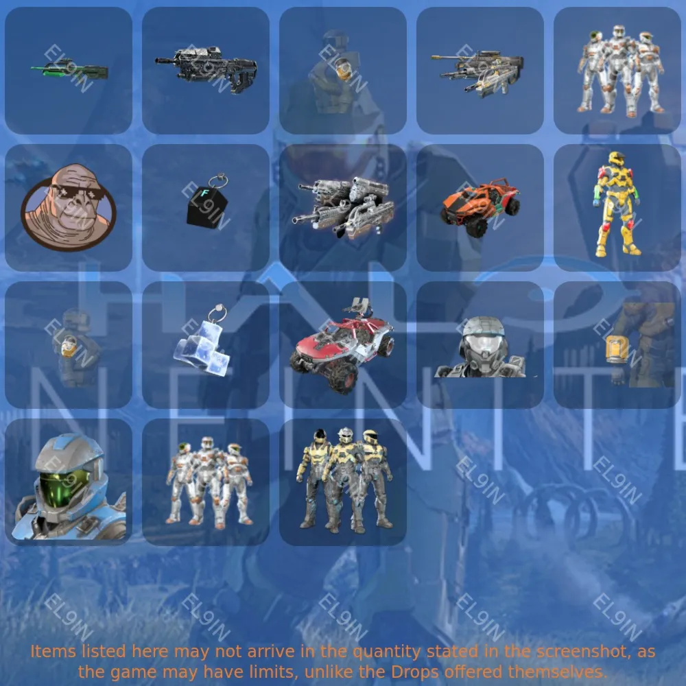 🏅Halo Infinite🚀Твич Дропсы🎖️18 предметов + 🎁