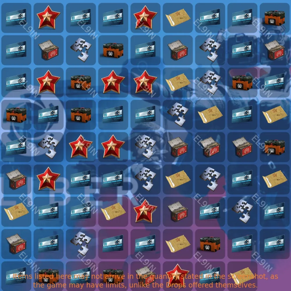 🎮Caliber🌌Twitch Drops⚜️80 items + 🎁