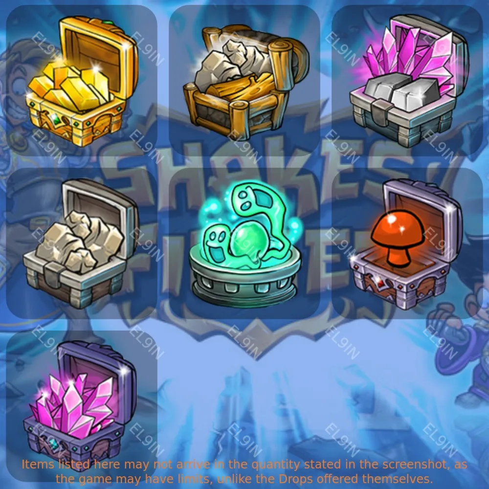 🏅Shakes and Fidget🧨Twitch Drops📈7 items + 🎁