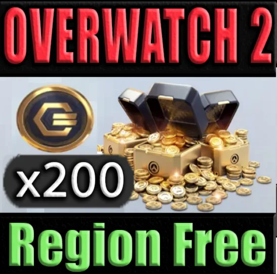 200 COINS ✅ OVERWATCH 2 - CARD/KEY/CODE ✅ GLOBAL 🔥