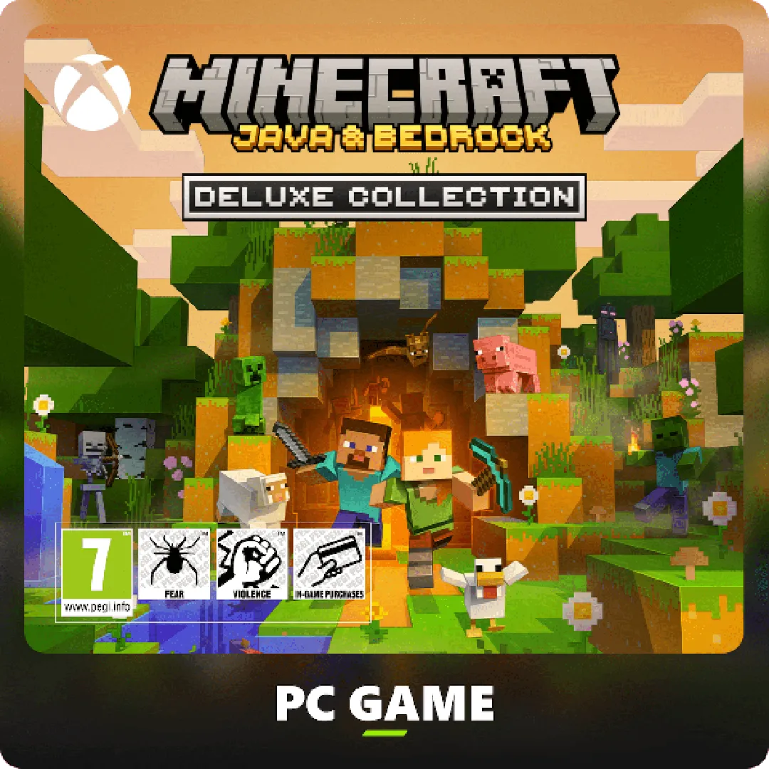 Minecraft: Java & Bedrock Edition Deluxe Collection