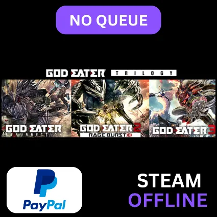 God Eater Trilogy 1 + 2 + 3 | STEAM | PAYPAL