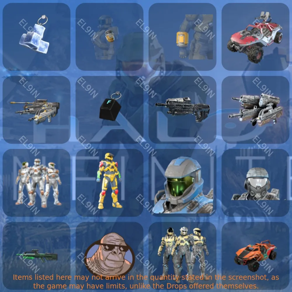🎉Halo Infinite🎲Твич Дропсы🔥16 предметов + 🎁