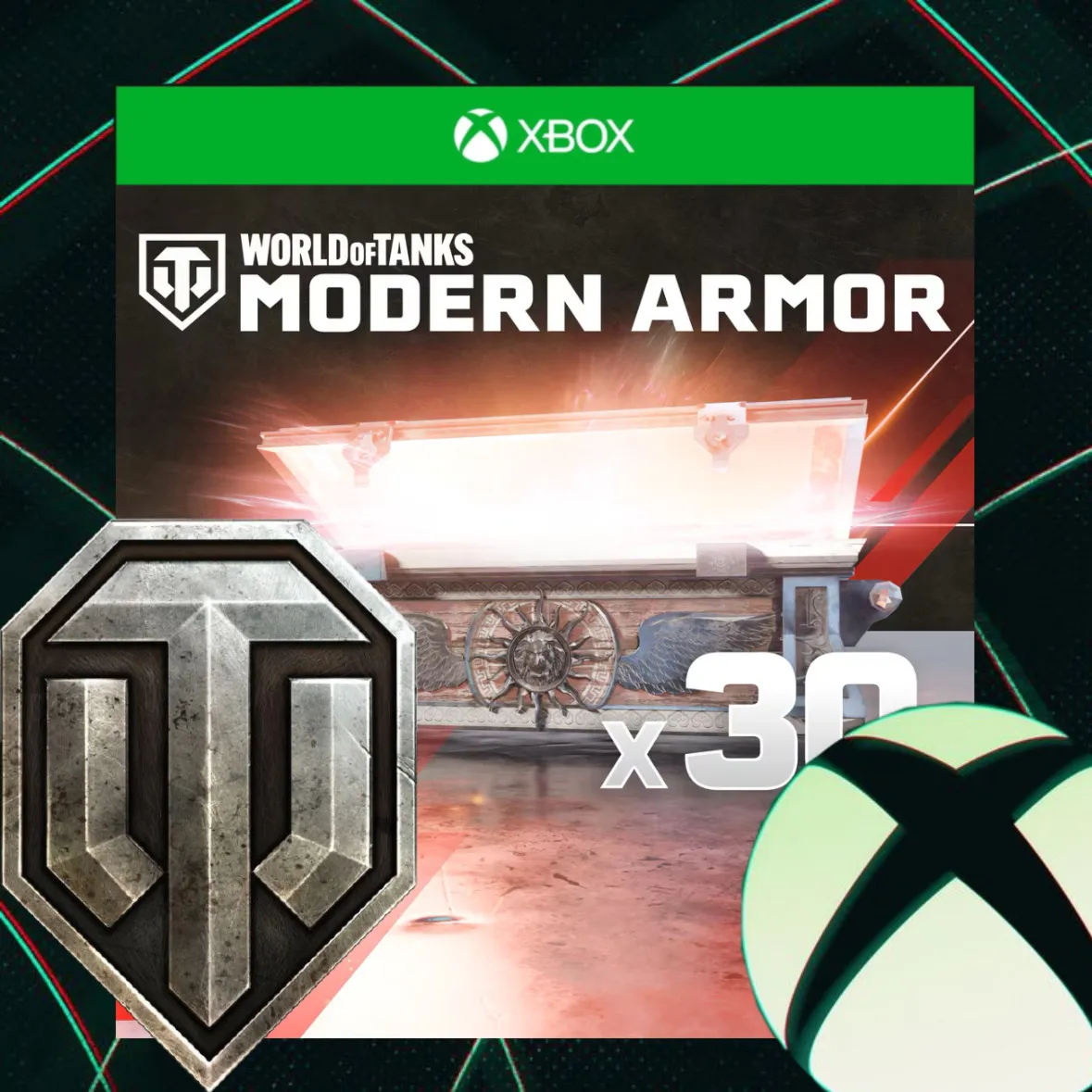 World of Tanks Modern Armor – 30 Warriors War Chests XBOX НА ВАШ АККАУНТ