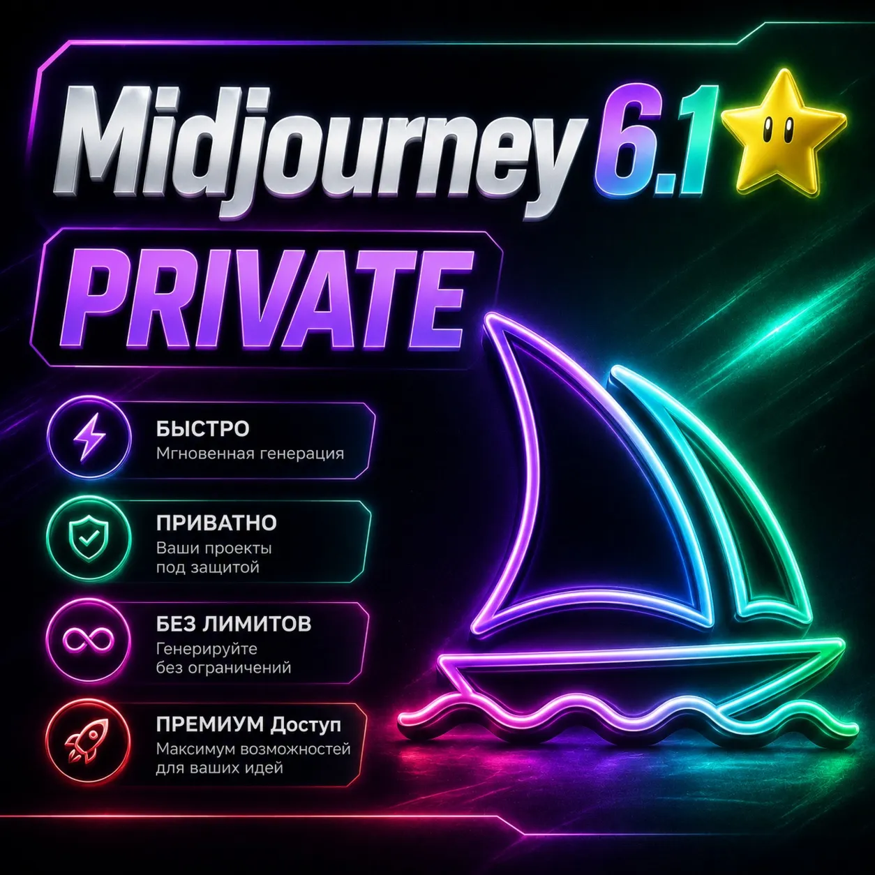 Midjourney V7 | BASIC | STANDARD | PRO