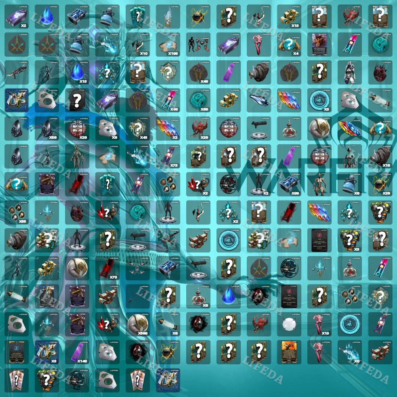 WARFRAME ⚔️VALKYR PRIME⚔️【TWITCH DROPS】💰1981+ REWARDS • SKINS • ITEMS