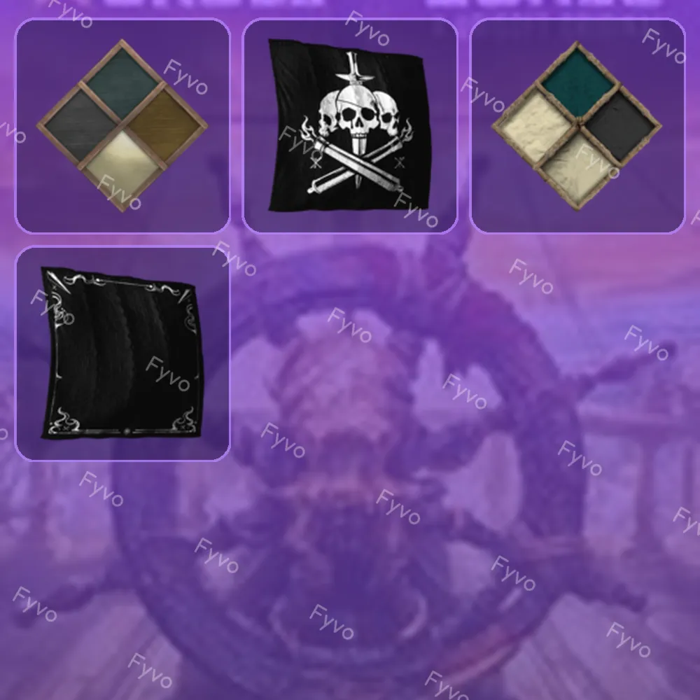 Skull and Bones Твич Дропс 4 Предмета Twitch Drops
