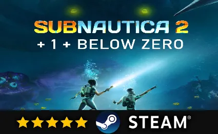 SUBNAUTICA 2 + ВСЕ ЧАСТИ ( 2 + 1 + BELOW ZERO)・STEAM・PC