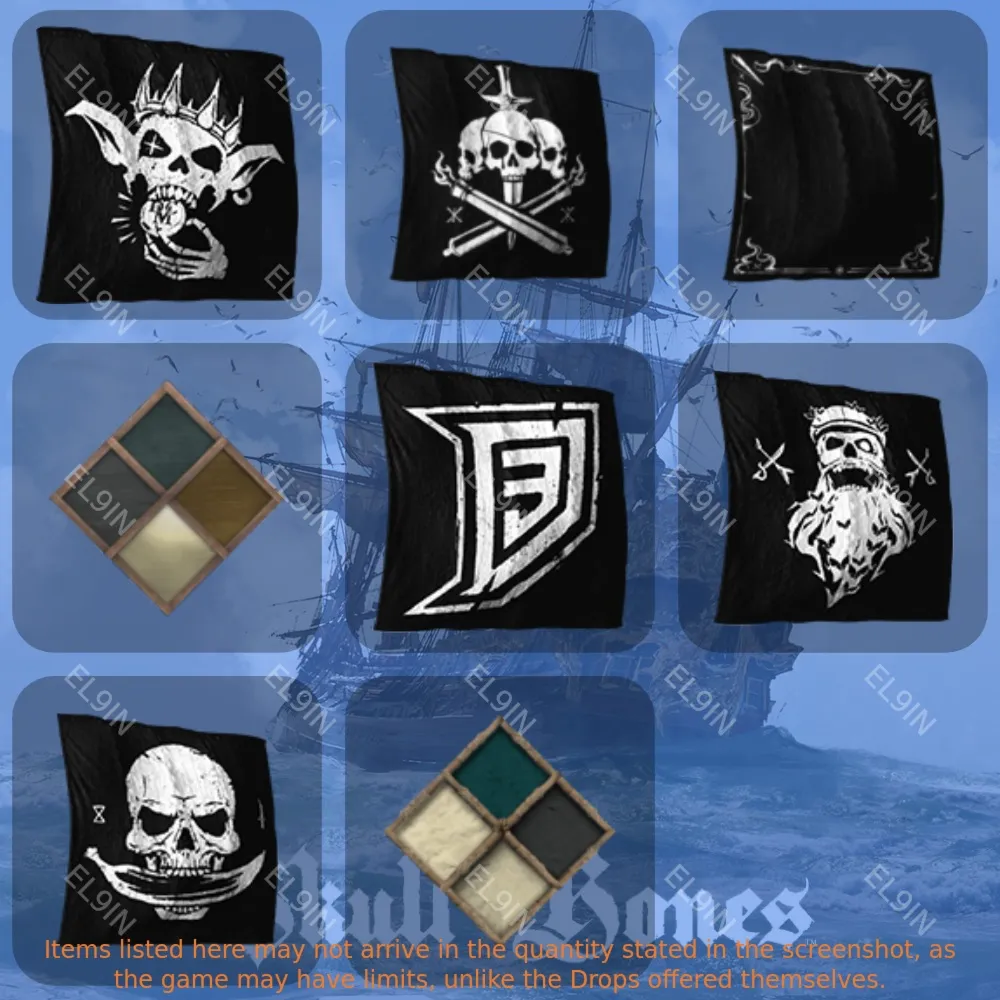 ?Skull and Bones?Твич Дропсы?8 предметов + ?
