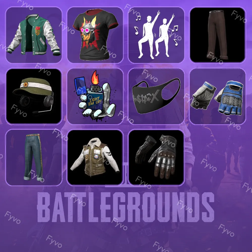 PUBG: BATTLEGROUNDS Twitch Drops 11 Items