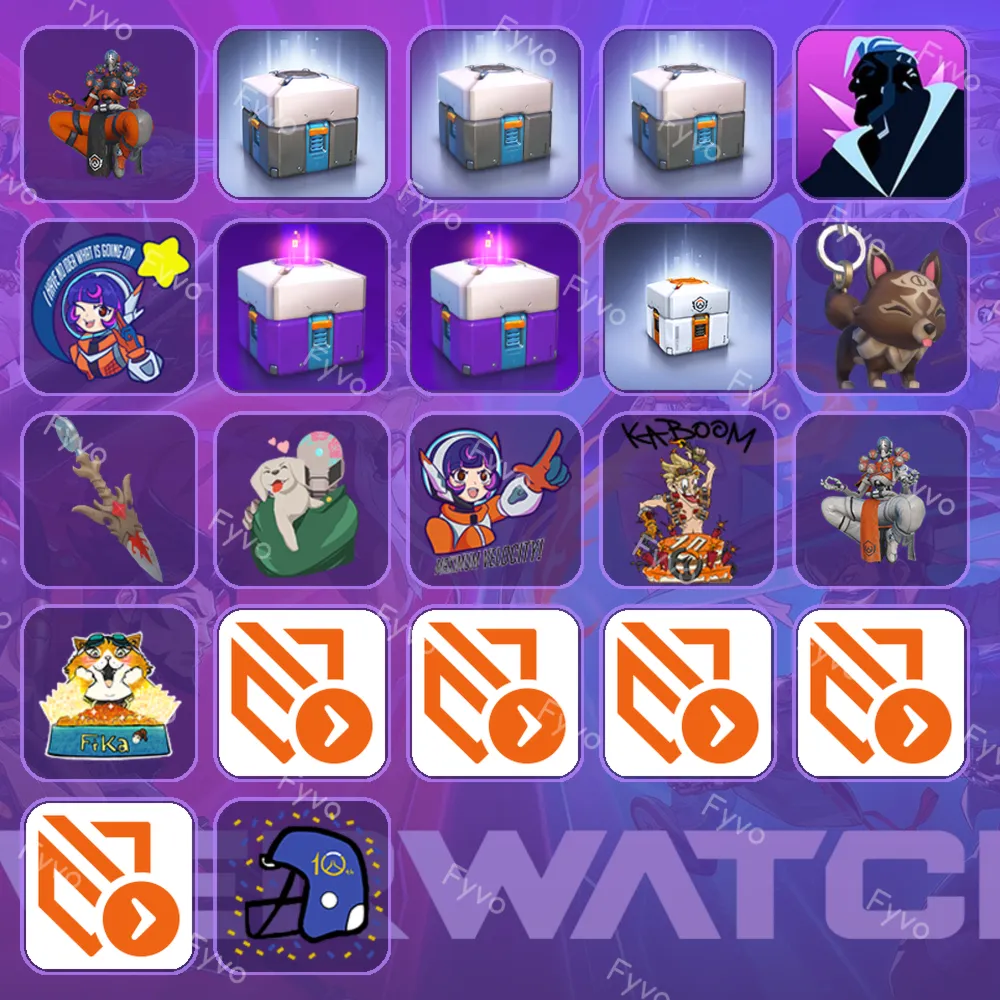 Overwatch Twitch Drops 22 Items Overwatch 2