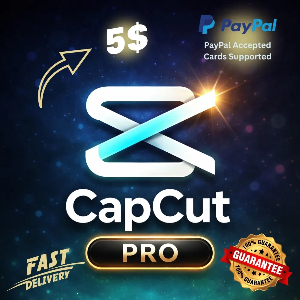 CapCut Pro 1 Month – Personal Access – All Features Included