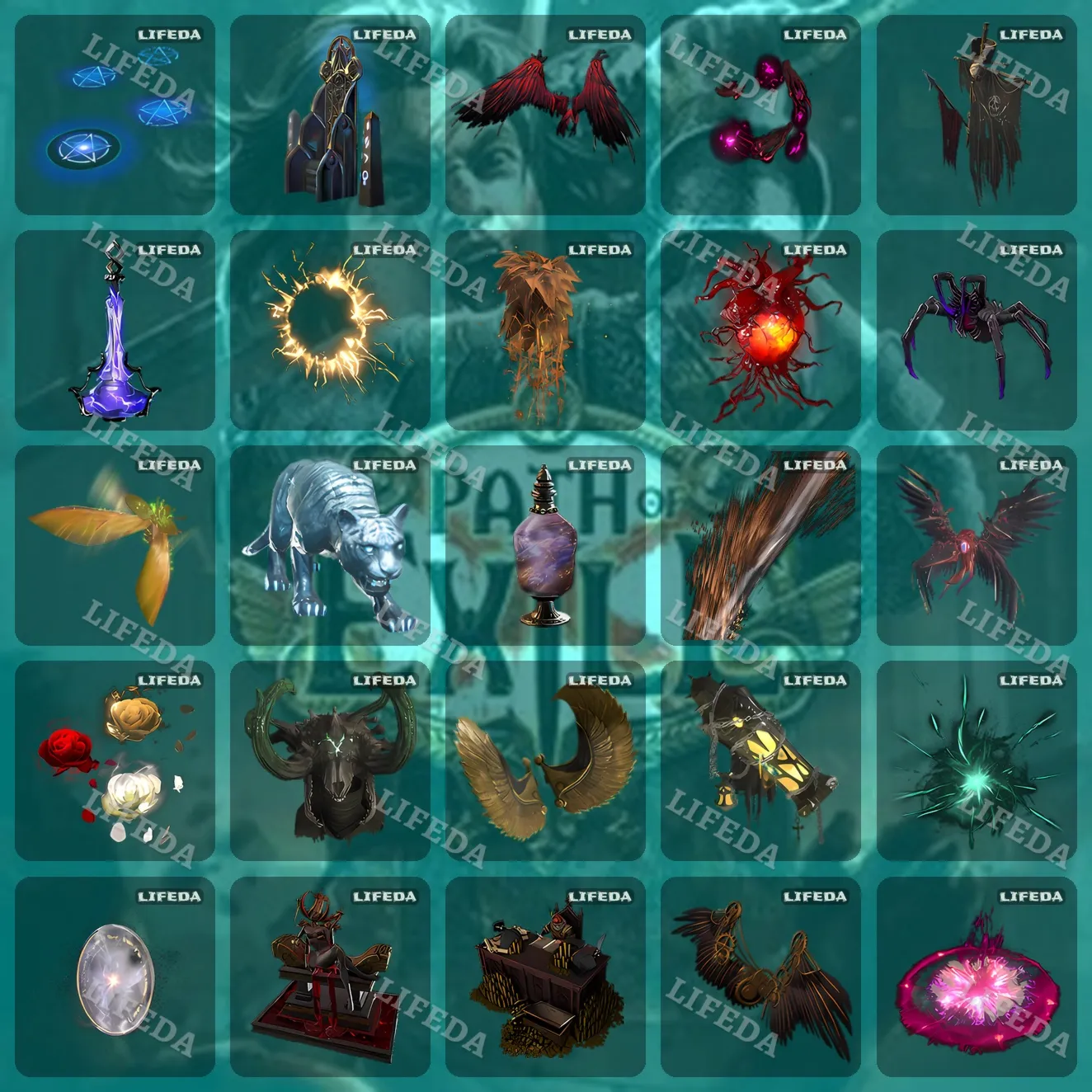 Path of Exile (POE) ⚔️【TWITCH DROPS】🏆25+ REWARDS•SKINS•ITEMS•WINGS