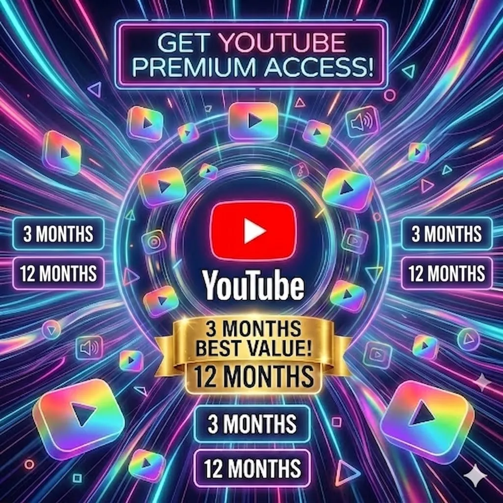 YouTube Premium 3/ 12 месяцев • Ссылка | Регистрация не требуется + Гарантия • Быстра