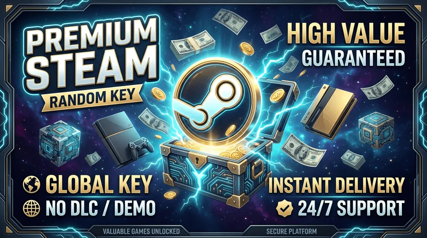 Premium Steam Random Key | Высокое качество и Гарантия | Global