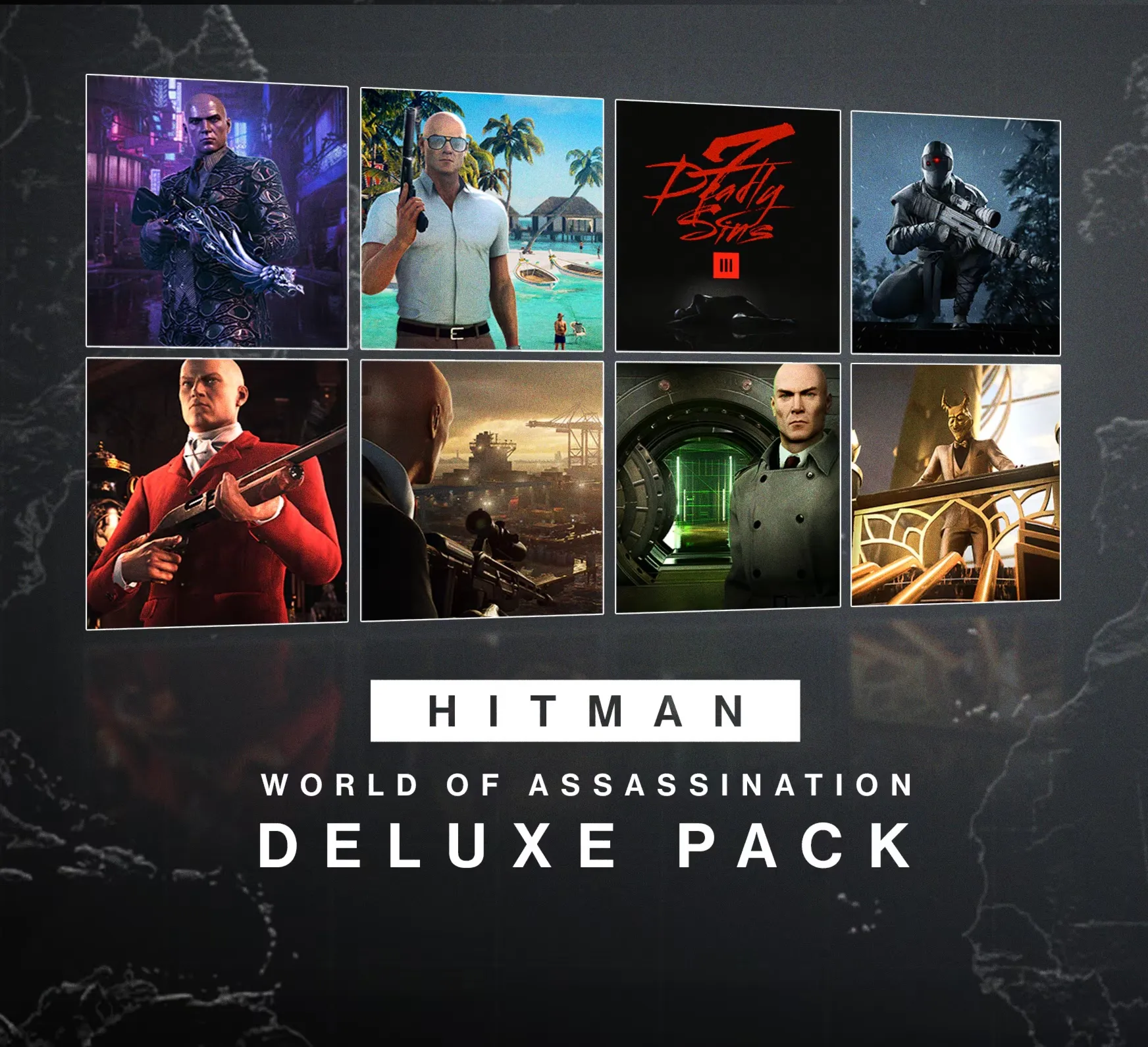 HITMAN World of Assassination Deluxe Pack (DLC) для PC/WINDOWS 10/11 КЛЮЧ