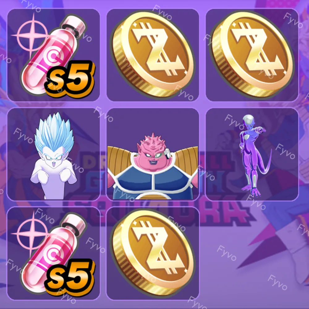 Dragon Ball Gekishin Squadra Twitch Drops 8 Items