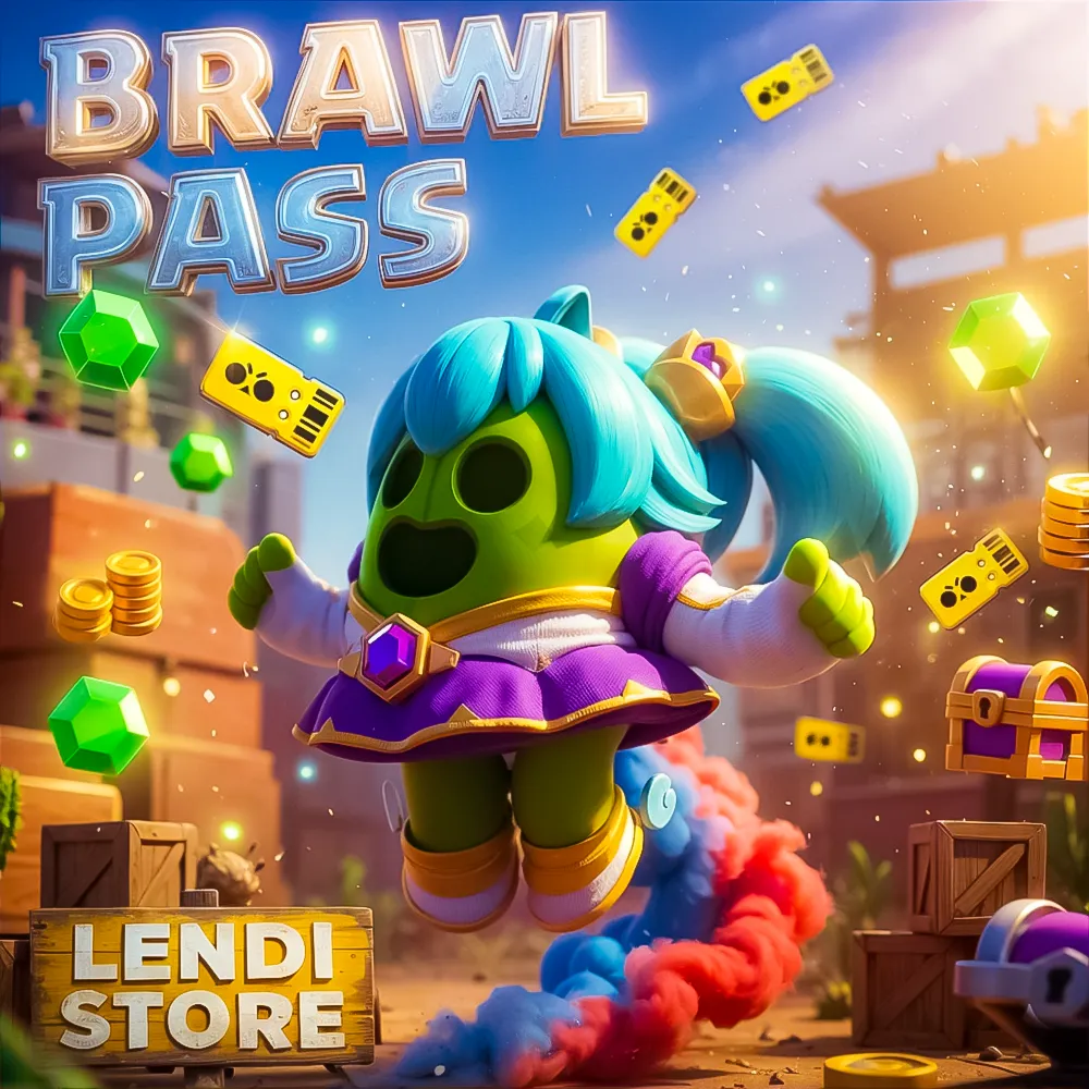 Brawl Stars | Gems/Brawn Pass | All Regions