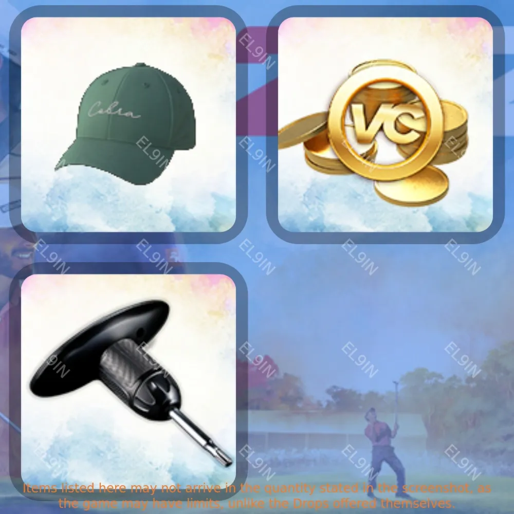 💫PGA TOUR 2K25👑Твич Дропсы✨3 предметов + 🎁