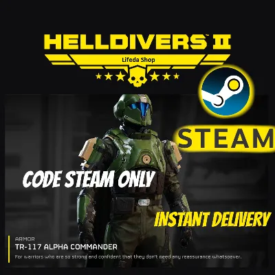 Helldivers 2🔥【STEAM | ВСЕ СТРАНЫ】⚔️TR-117 Alpha Commander • 