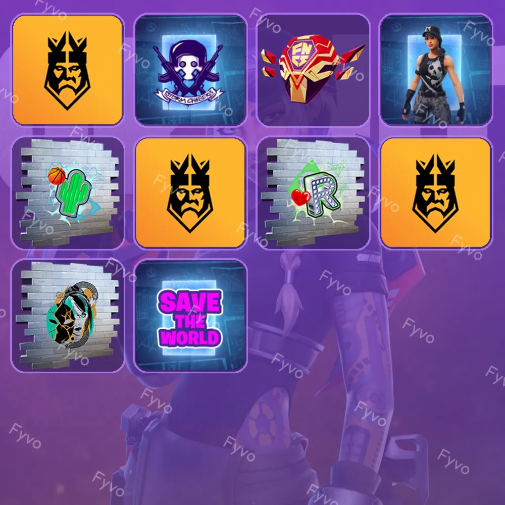 Fortnite Твич Дропс 10 Предметов Twitch Drops