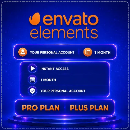 Envato Elements: 1 месяц на ваш аккаунт