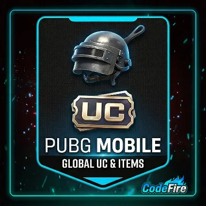 PUBG Mobile 60 - 325 - 660 - 1800 - 3850 - 8100 UC по ID (низкая цена)