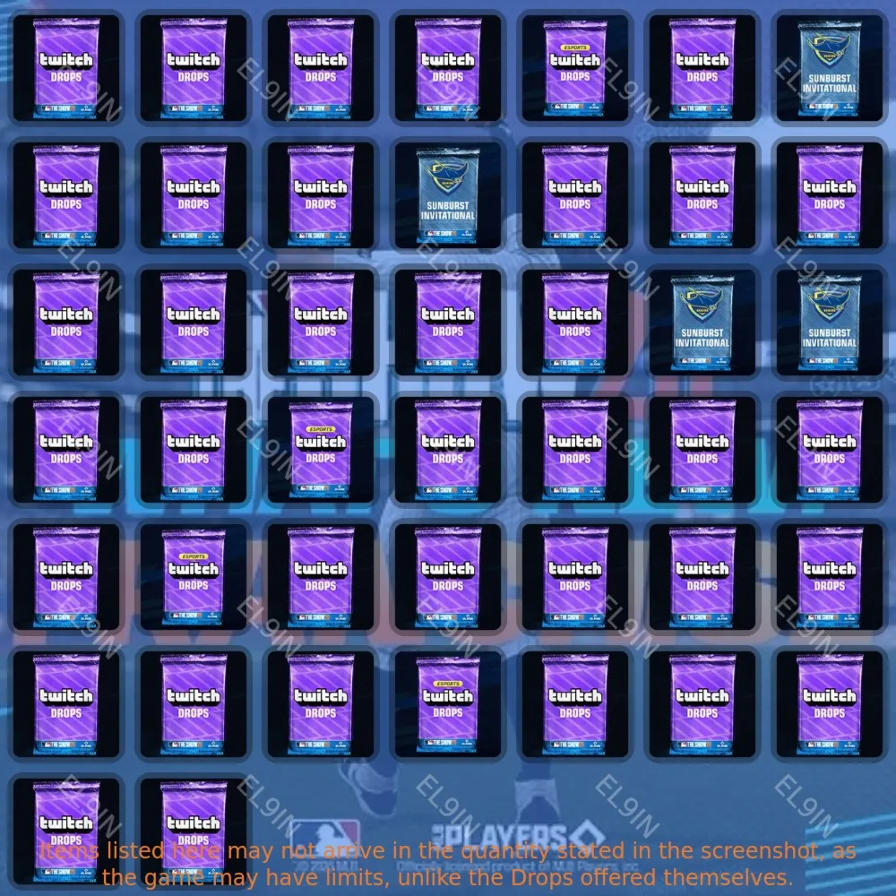 🌌MLB The Show 26⚡Твич Дропсы✅44 предметов + 🎁