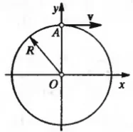 68. Точка A движется равномерно со скоростью υ по