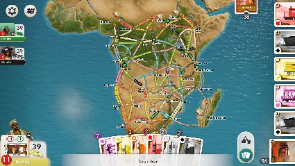Ticket to Ride: Heart of Africa Expansion DLC - STEAM