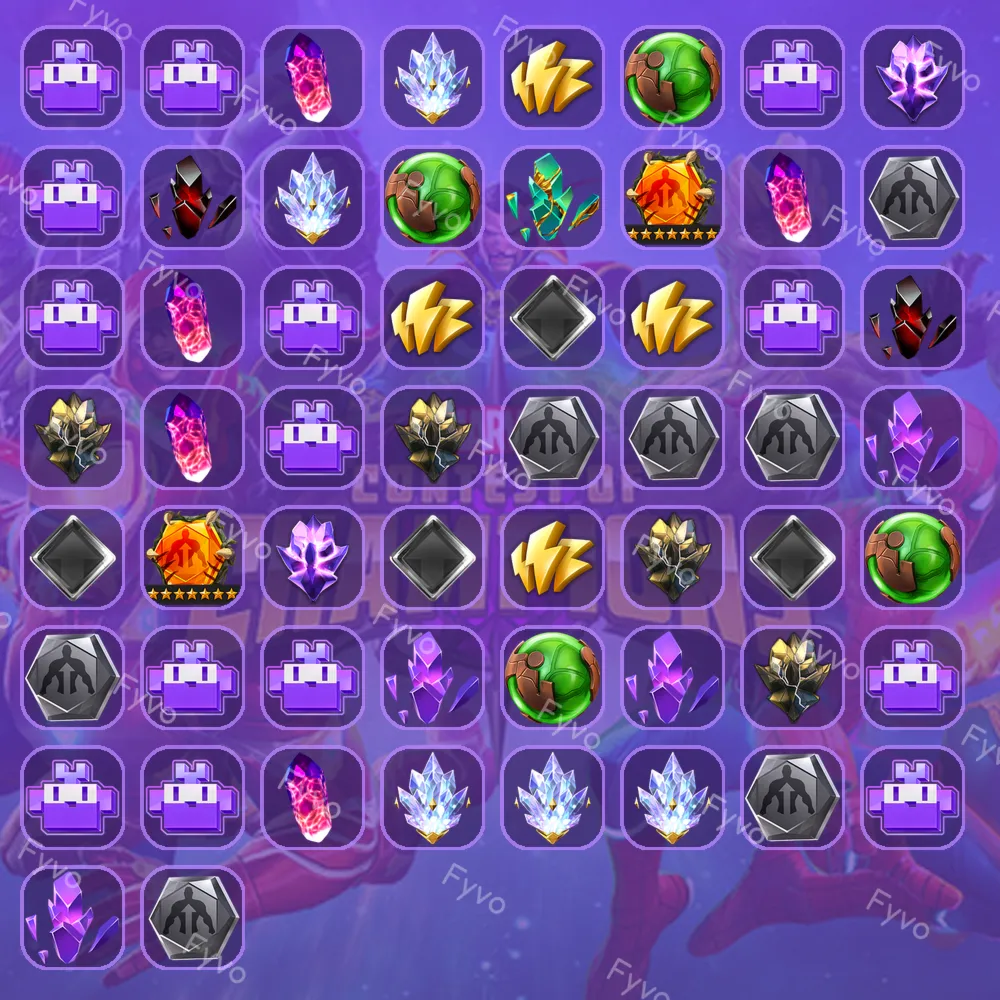 MARVEL Contest of Champions Twitch Drops 58 Items CoC