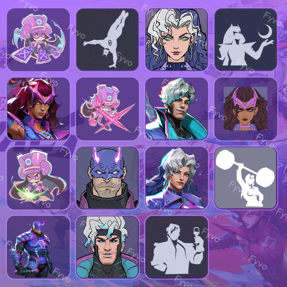Marvel Rivals Твич Дропс 16 Предметов Twitch Drops