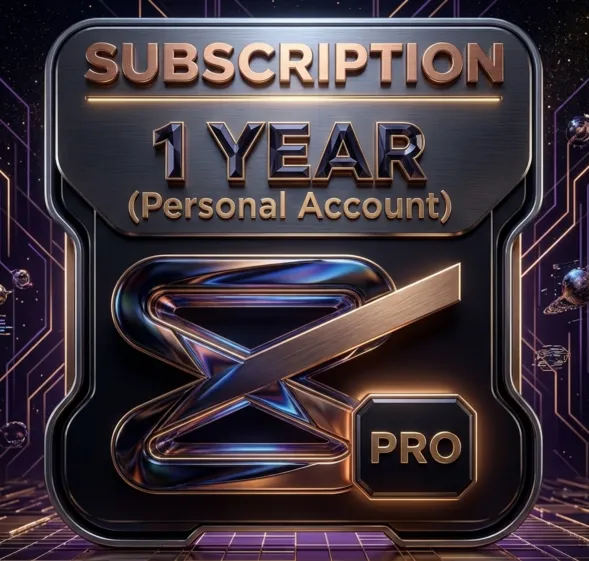 CapCut Pro Subscription(iOS, Android, PC) 1 Year Account