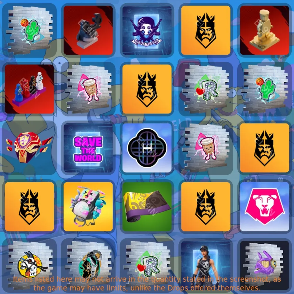 ?Fortnite?Твич Дропсы?25 предметов + ?