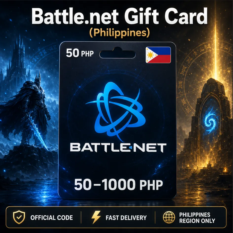 Battle.net Gift Card (Филиппины) 50–1000 PHP | Код пополнения
