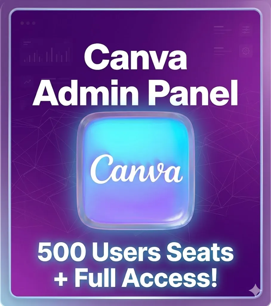 [ Canva ] => ADMIN ::: Panel ::: [500] ::: Места пользователей + Полный доступ!