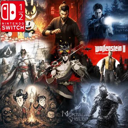Сборник ХОРОШИЕ ИГРЫ (8 игр) | Nintendo Switch 1/2