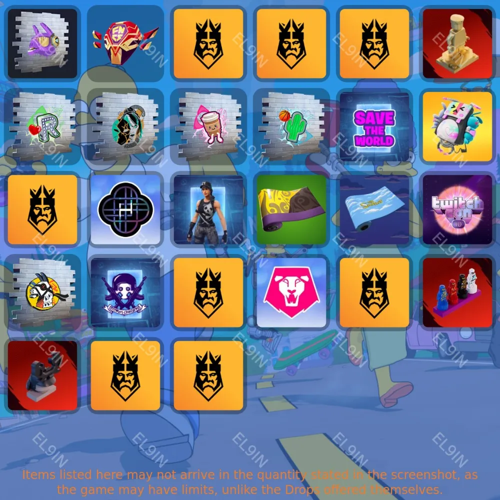 ⚜️Fortnite🎈Твич Дропсы🌈27 предметов + 🎁