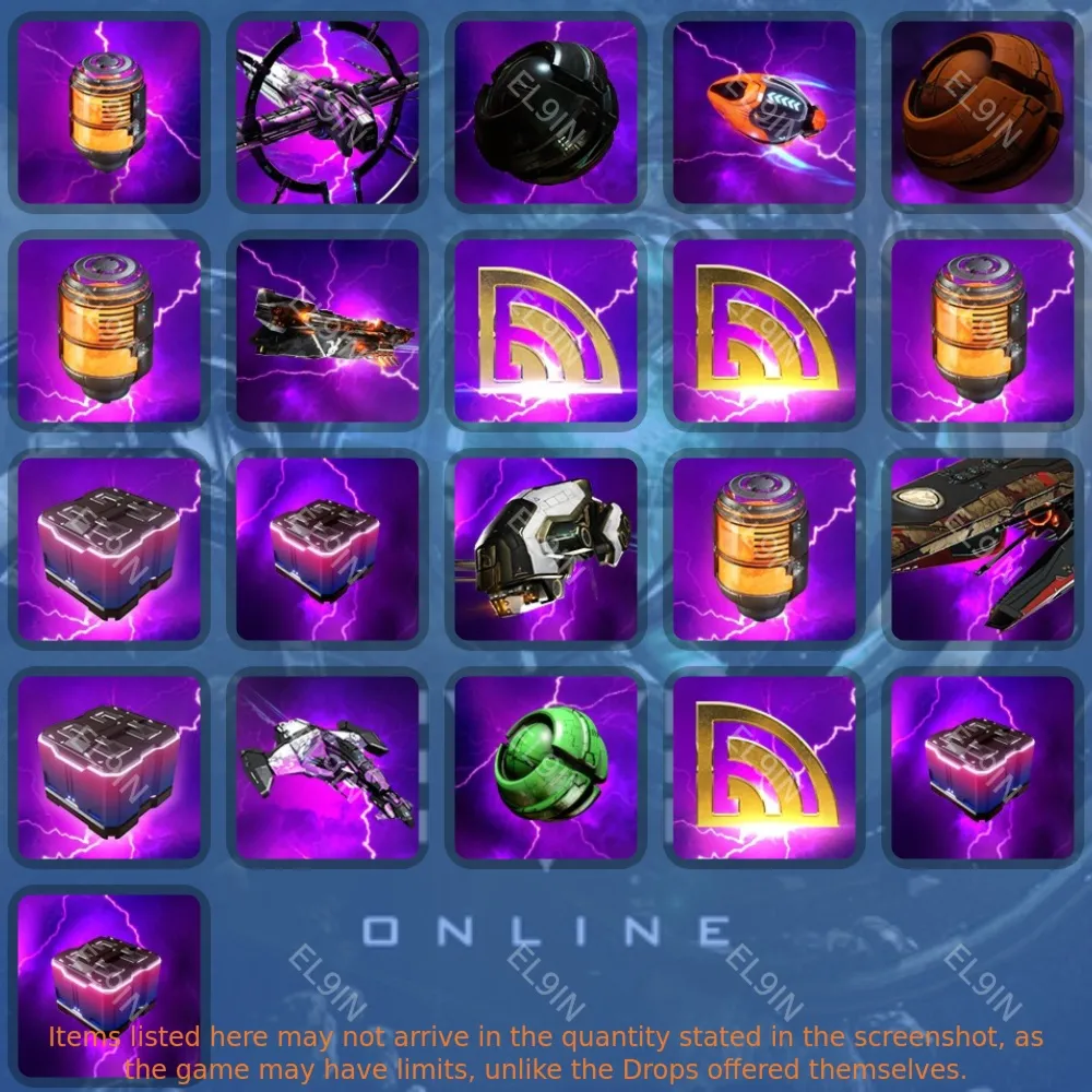 ✨EVE Online💫Twitch Drops🎉21 items + 🎁
