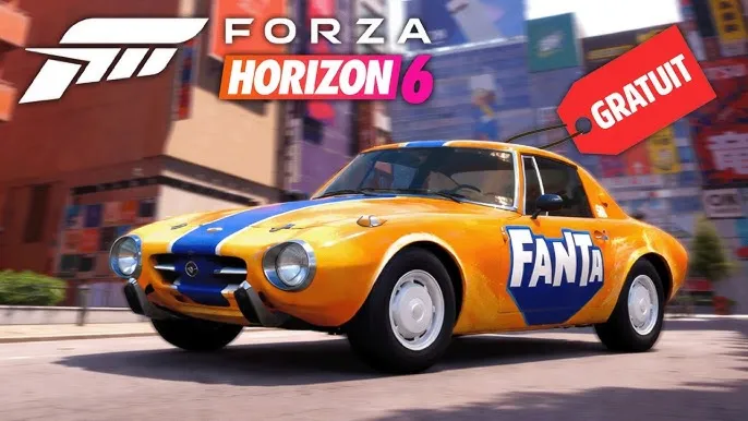 🎮 FORZA HORIZON 6 🔑 DLC: Toyota Sports 800 Fanta Edition 1966 (XBOX/PC)