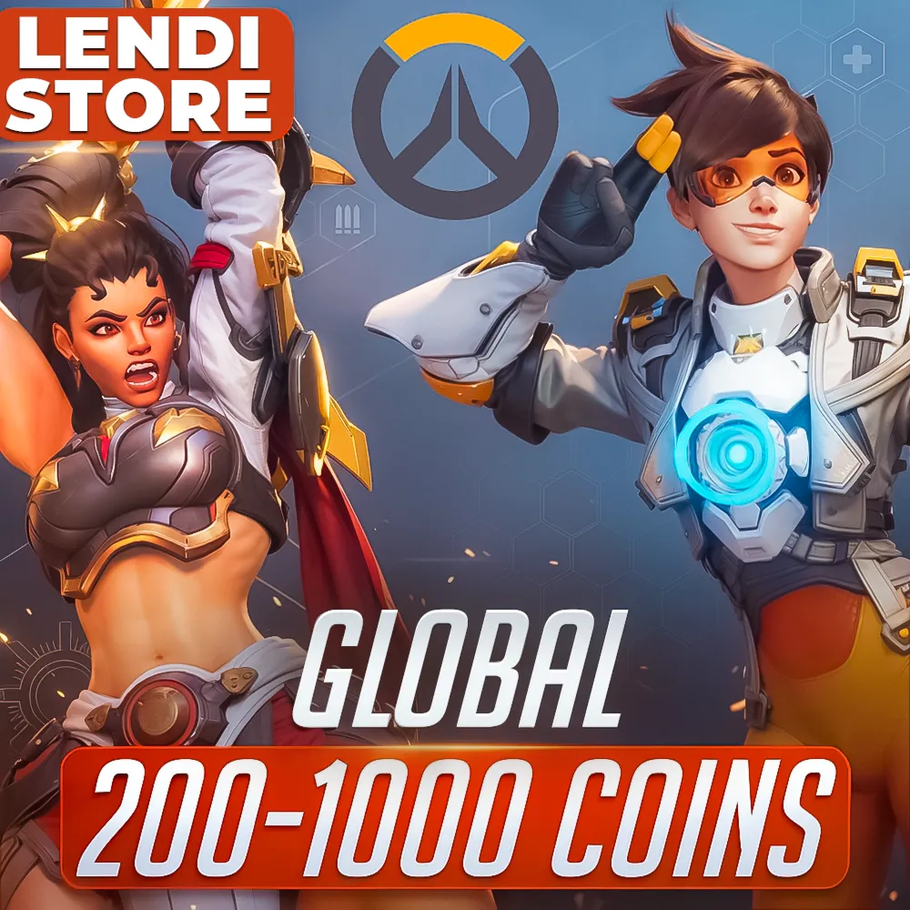 (АВТО)Overwatch 200/500/1000 Монет Global Region