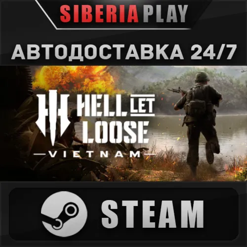 Hell Let Loose: Vietnam STEAM AUTODELIVERY RU/KZ/UA/CIS product listing